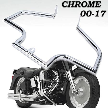 Amazon Chrome Triple Plating Mustache Engine Guard Protector Crash