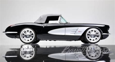 Stunningly Gorgeous 1958 Corvette Restomod Rides On C7 Chassis With An