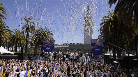 Golden State Warriors Live Championship Parade Dub Nation Shows