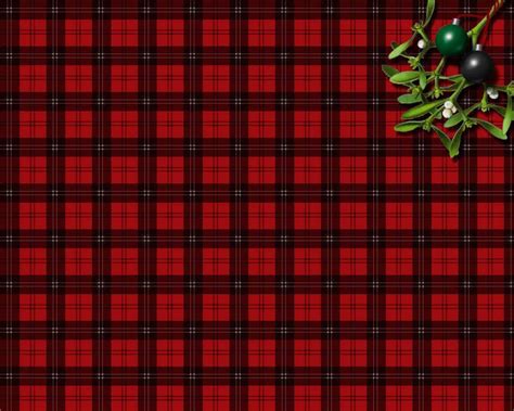 Christmas Plaid Background