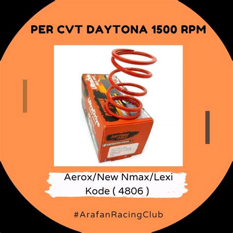 Jual Per Cvt Daytona Rpm Aerox All New Nmax Lexi Shopee Indonesia