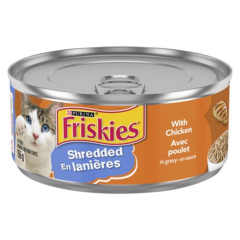 Friskies Wet Cat Food Shredded With Chicken In Gravy Save On Foods