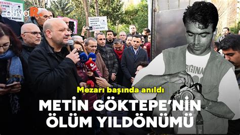 Gazeteci Metin Göktepe öldürülüşünün yıldönümünde anıldı YouTube