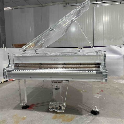 Clear Acrylic Baby Grand Piano For Sale 152cm Sliver Acrylic Piano