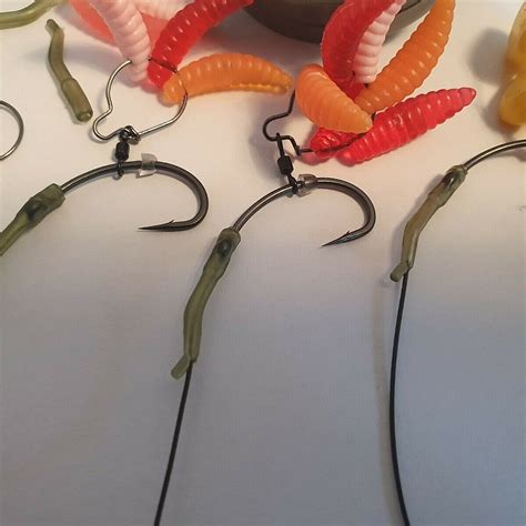 Maggot Clip Rigs Professionally Tied Carp Rigs