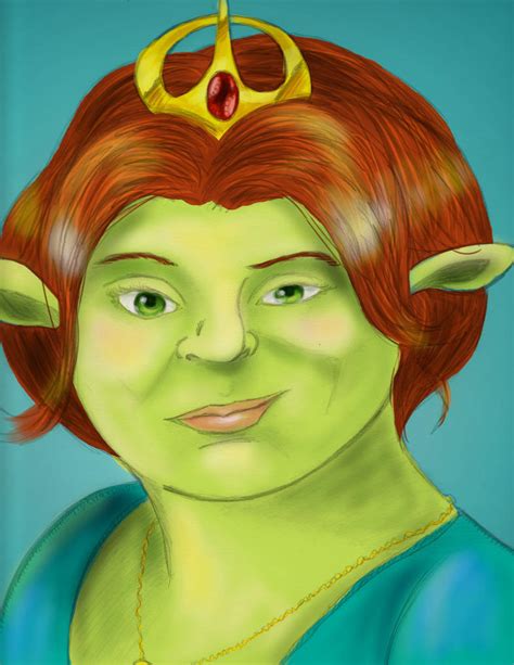 Princess Fiona Ogre by tite-pao on DeviantArt