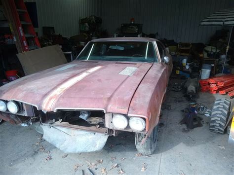 Oldsmobile Coupe Orange Rwd Automatic Classic Oldsmobile