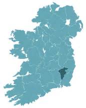 Carlow Map Region City - Map of Ireland City Regional Political