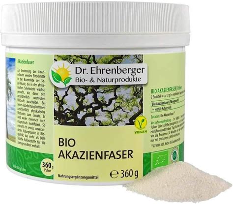 Dr Ehrenberger Fibre D Acacia Bio G Amazon Fr Hygi Ne Et Sant