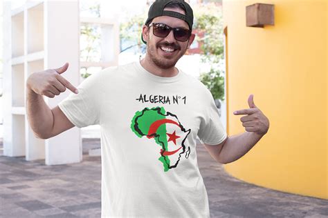 T Shirt Algeria N Tee Shirt Foot Can