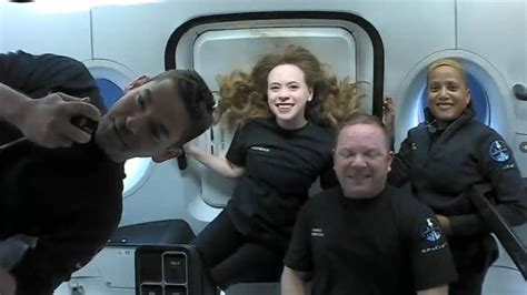 Spacex Inspiration4 Mission Civilian Astronauts Have Incredible