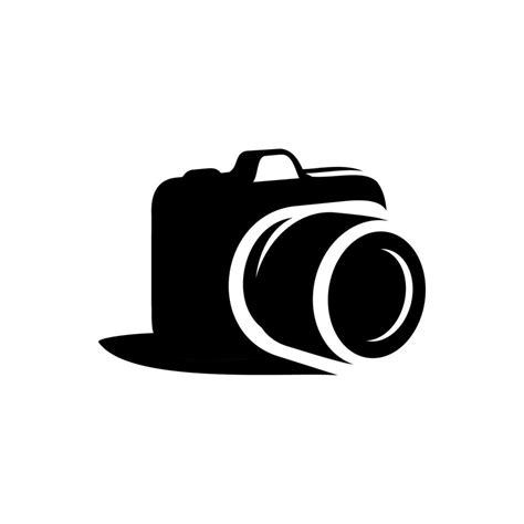 Vector Camera Design On A White Background Photography Icon