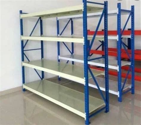 Ms Powder Coated Slotted Angle Racks For Warehouse Height Meter At