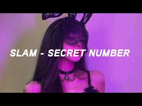 Secret Number Slam Easy Lyrics Youtube