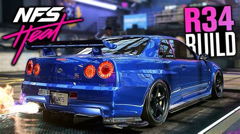 Need For Speed Heat The Powerfull Nissan Skyline Gt R R34