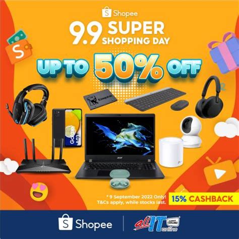 shopee  super shopping sale  sep