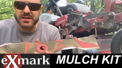 Exmark MULCH KIT Installation And Review YouTube