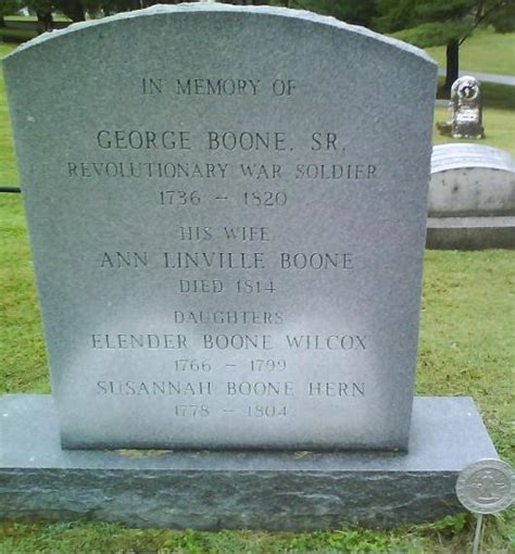 PVT George Boone Sr 1739 1820 Find A Grave Memorial