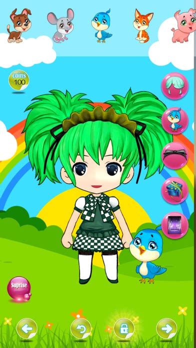 dress up anime pretty cute princess game for teens App Download ...