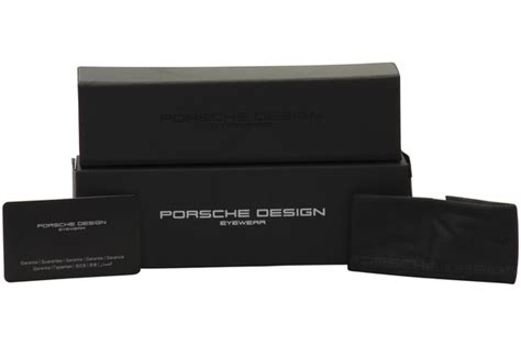 Porsche Design P8324 Eyeglasses Frame Mens Semi Rim Square