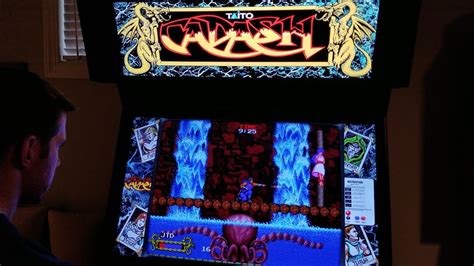 Cadash Arcade Cabinet MAME Gameplay W Hypermarquee YouTube