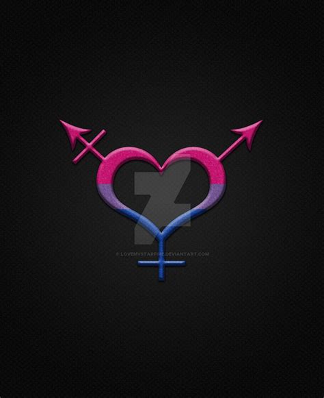 Bisexual Pride Gender Neutral Symbol By Lovemystarfire On Deviantart