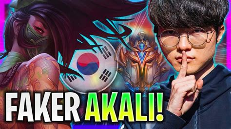 FAKER Picks Akali Vs Anivia KR Challenger Leagueoflegends Lol 2023