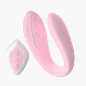 U Shape Silicone Vaginal Vibration Stimulator Female Sex Toys Adult