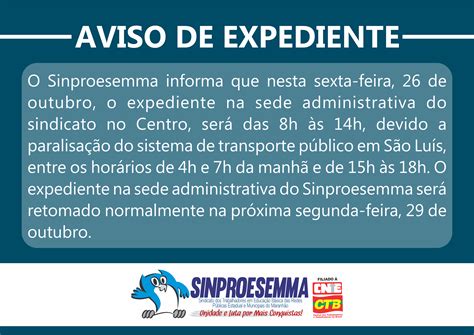 Aviso De Expediente Sinproesemma