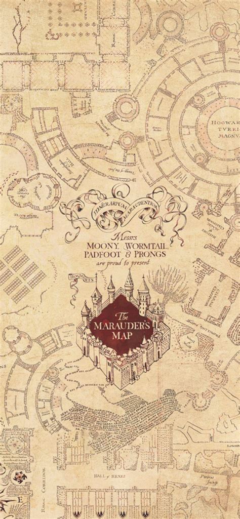 Harry Potter Marauders Map Wallpapers Harry Potter, 54% OFF