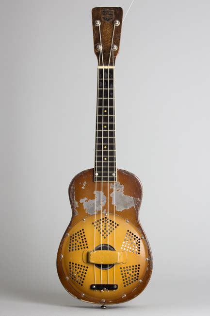 National Triolian Resonator Ukulele 1931 Retrofret