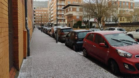 Una fuerte granizada sorprende a Burgos este sábado BURGOSconecta