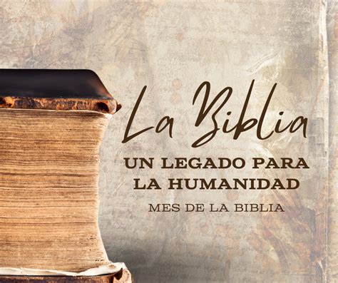 Mes de la Biblia Eventos y Actividades Sociedad Bíblica