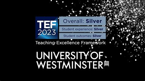 Westminster Awarded Silver In The Teaching Excellence Framework