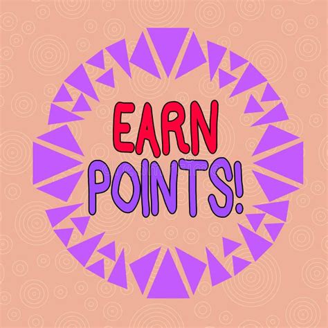 Handwriting Text Writing Earn Points Concept Meaning Collecting Scores