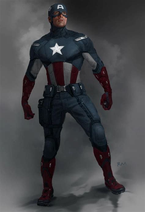 Captain America Concept Art