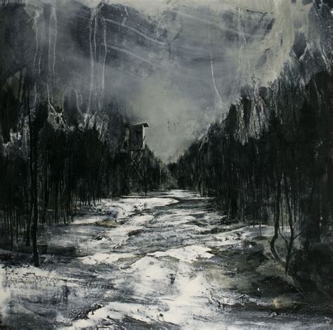 Dark Memories Artist Paints Bleak But Appealing City And Landscapes