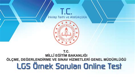 2019 Nisan Ayı LGS Örnek Soruları Testi Sosyal Bilgiler