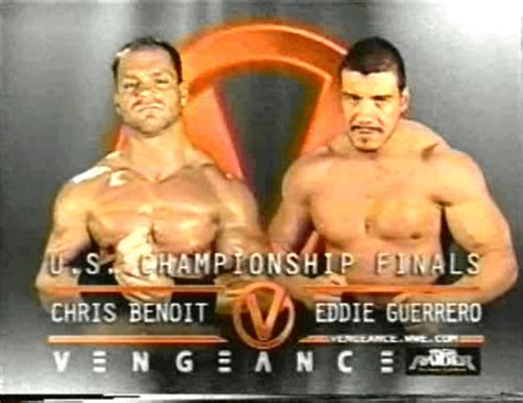 Chris Benoit Vs Eddie Guerrero Vengeance 2003 Rwwematchgraphics