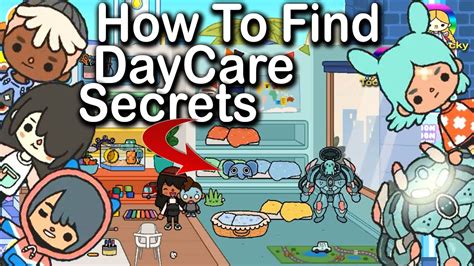 Toca Boca Hacks How To Find Daycare Secrets Toca Life World Youtube