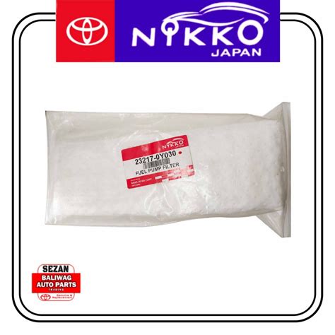 NIKKO JAPAN TOYOTA YARIS VIOS 2013 2018 FUEL PUMP FILTER 23217 0Y030