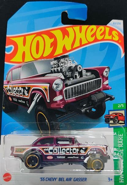 Hot Wheels Chevy Bel Air Gasser Mainline Hw Reverse Rake