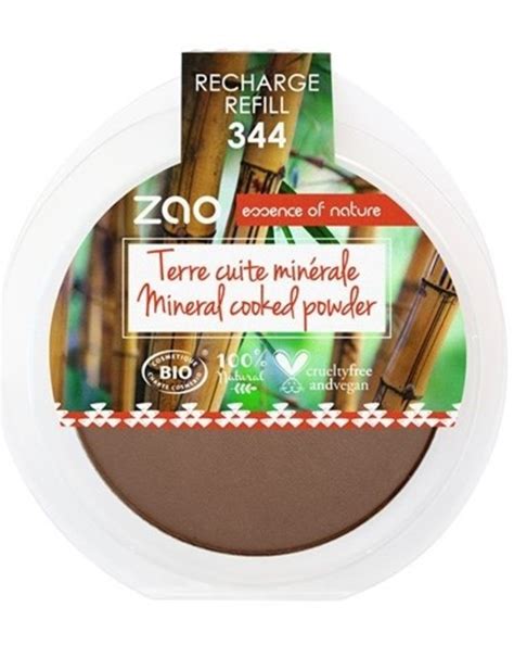 Zao Refill Bronzing Poeder Chocolate Roos Met Witte Stippen