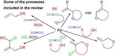 Palladium Catalysed Inter And Intramolecular Formation Of Co Bonds