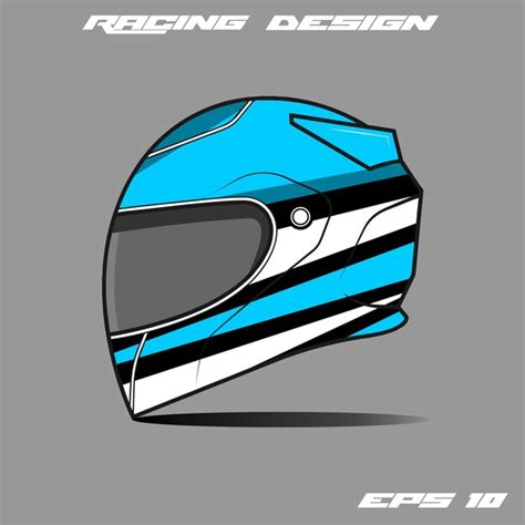 Premium Vector | Racing helmet wrap sticker and racing car vector vinyl ...