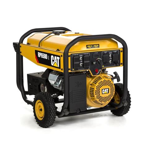 Cat Rp6500 E Carb Compliant 6500 Running Watt Gasoline Portable