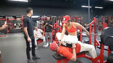 Sneako N3on Sara Saffari And Bradley Martyn Workout Together And