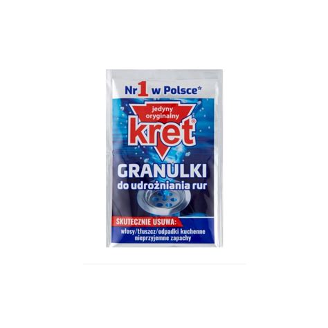 KRET GRANULKI 40 G DO UDRAŻNIANIA RUR