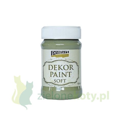 Farba Kredowa Pentart Dekor Paint Soft Oliwkowy Ml Zielonekoty Pl