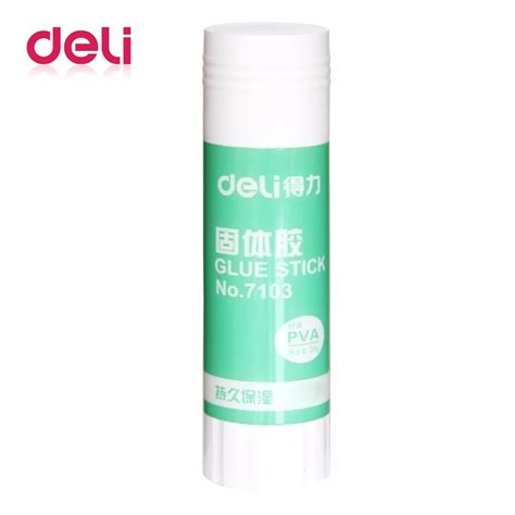 Deli 1 Pcs Pva Liquid Glue Stick Big Size 36g High Viscosity Solid Glue